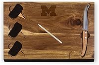 Vista 50 de PICNIC TIME NCAA NCAA - Juego de tablas de cortar y herramientas de queso de acacia Delio unisex para adultos