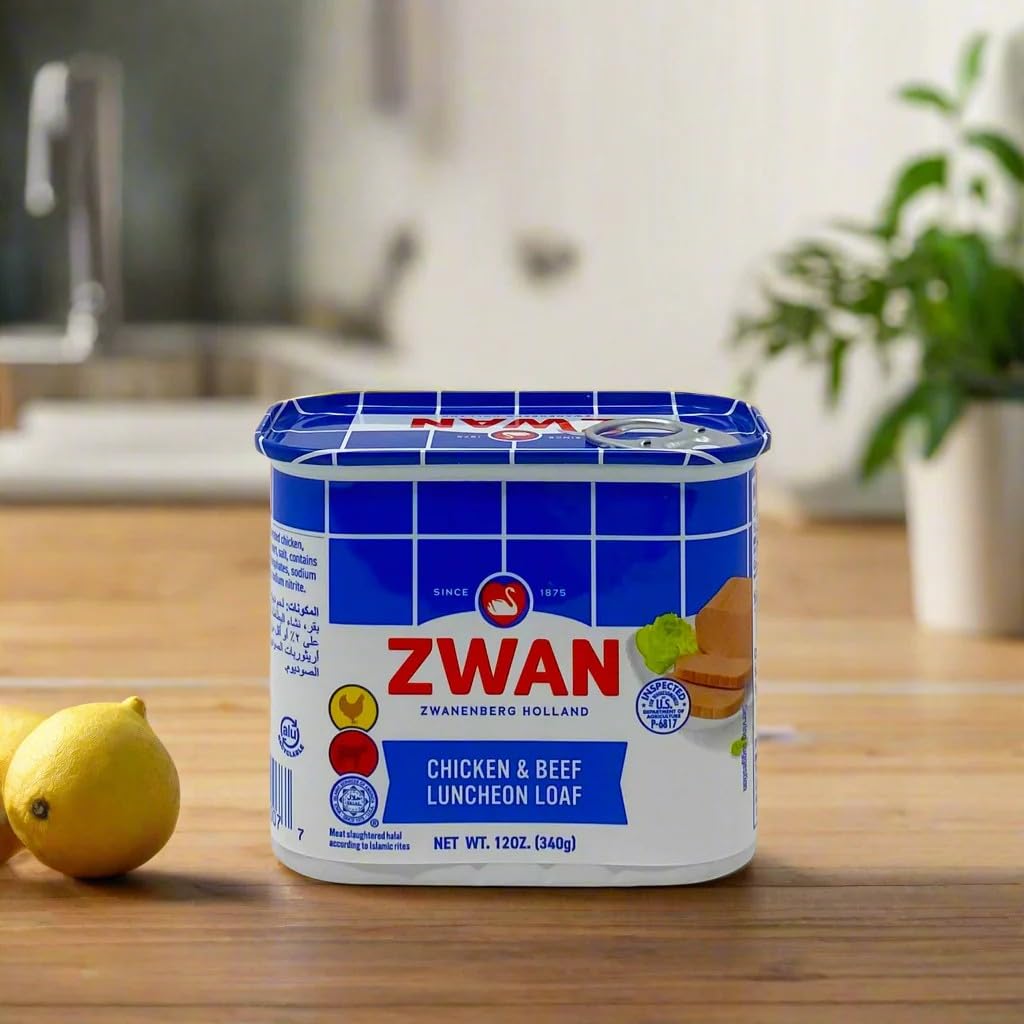 Zwan CHICKEN & BEEF Luncheon Loaf (4 Pack x 340g) HALAL