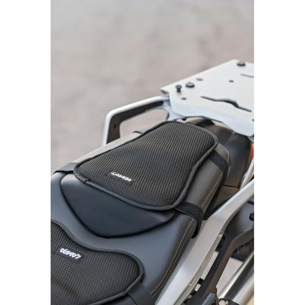 Lampa 91470 Gelpad Air, cuscino traspirante in gel per moto e scooter - L - 21x30 mm
