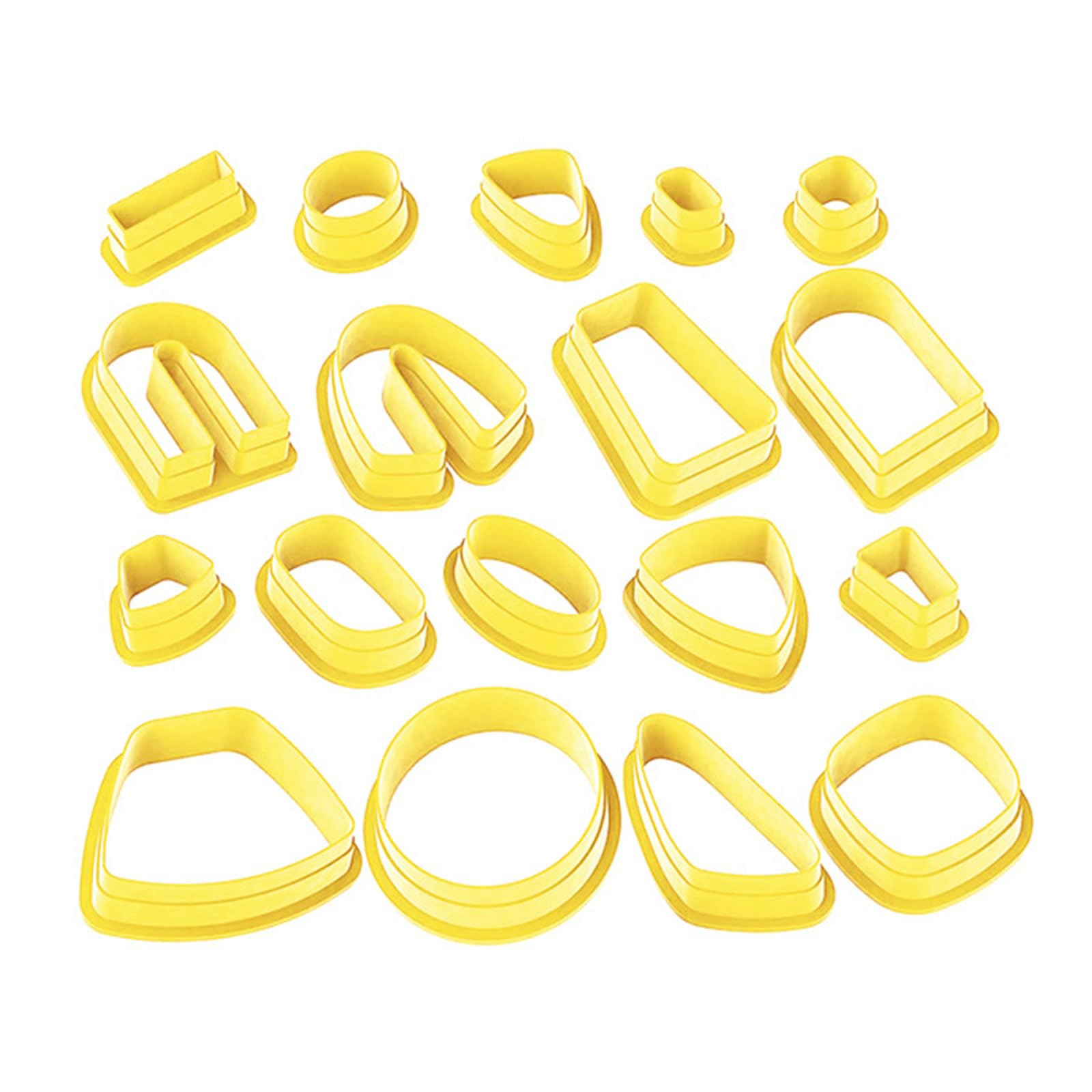 18 Pieces Clay for Clay Jewelry Making Earrings Frame Practical Earrings