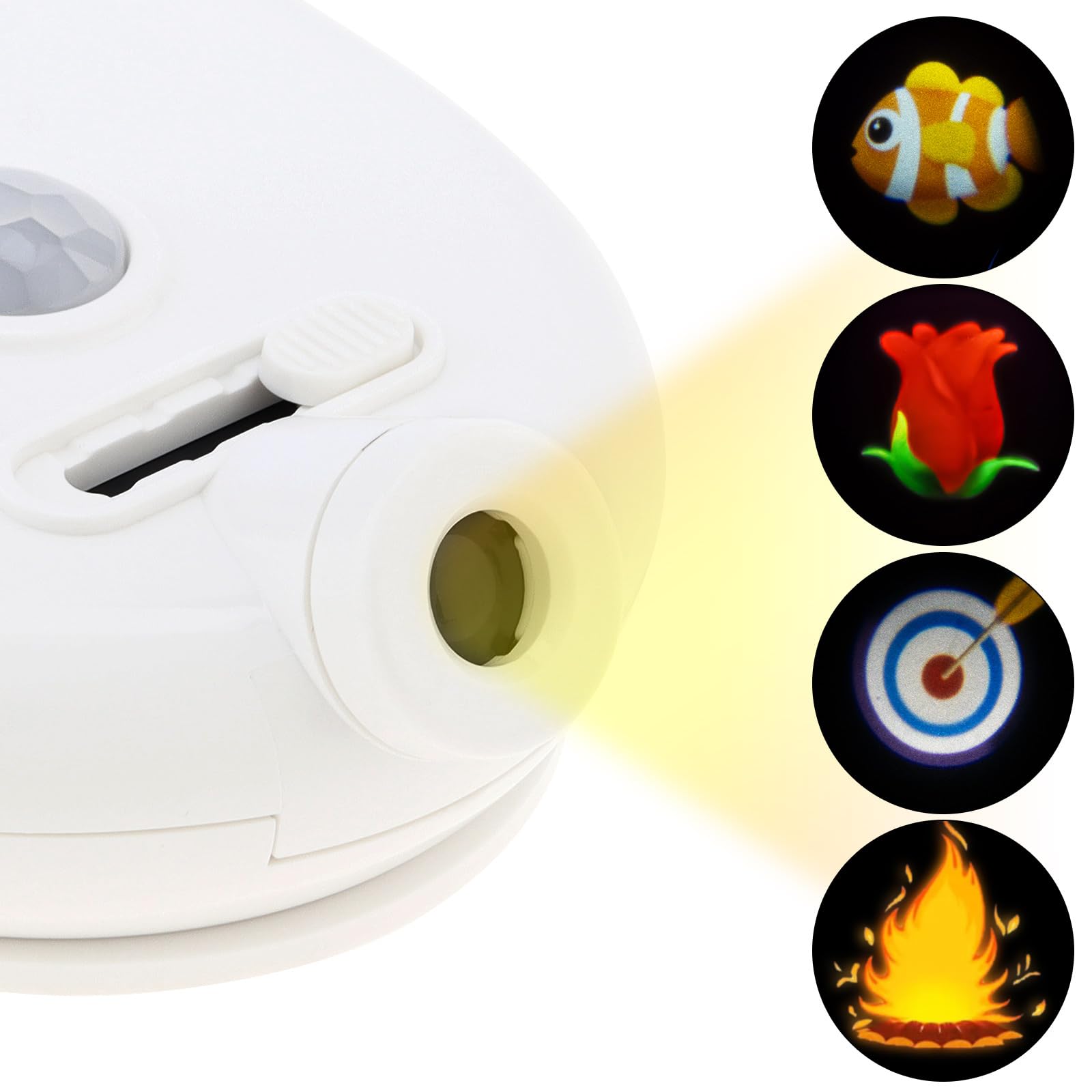 OriGlam Motion Sensor Toilet Night Light, Toilet Motion Sensor Light for Toilet Bowls, Motion Activated Toilet Night Light for Toilet, Novelty Light for Bathroom Fun Gifts Bathroom Accessory - Image 3