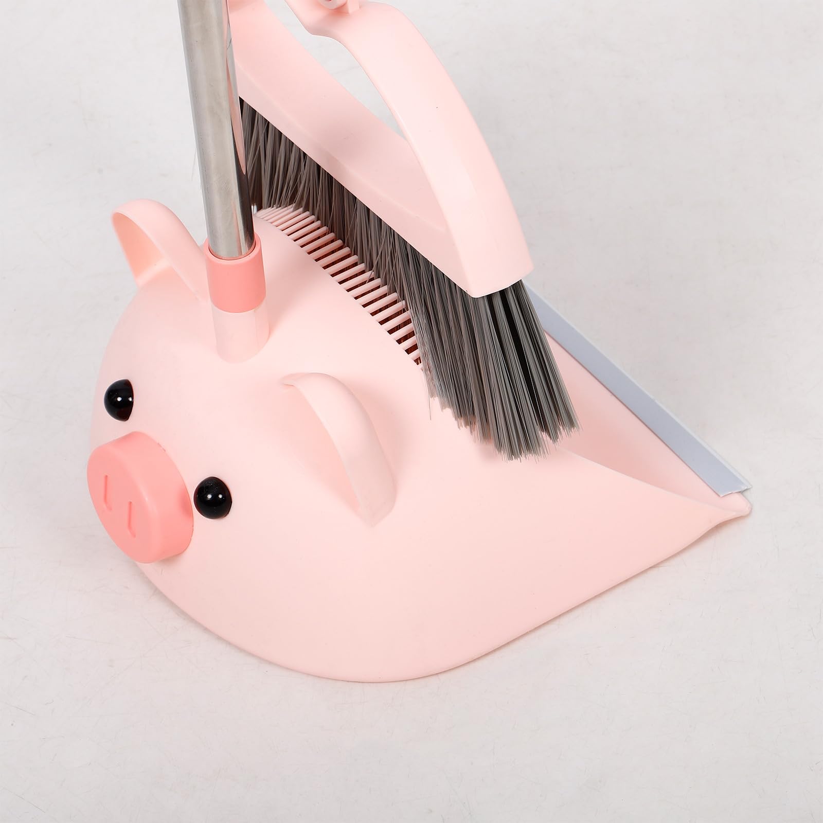 GALPADA Set Scopetta e Paletta Piccola per Ragazzo Ragazza Design Leggero e Superficie Liscia, Strumenti di Pulizia per Casa e attività di Pulizia in Famiglia