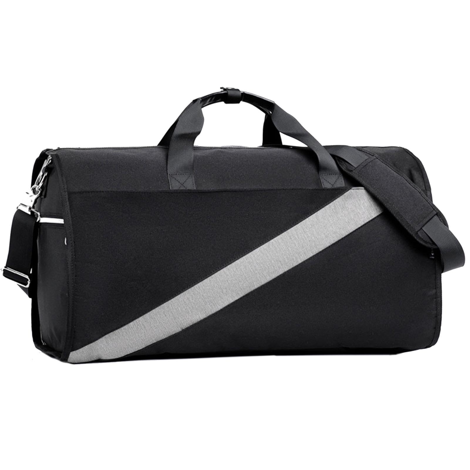 Sporttasche für Damen und Herren, Reisetasche mit Schuhfach, Reise-Kleidersack, wasserdicht, faltbar, Wochenendtasche, Flugtasche für Schuhbeutel, Design, Flugzeug, Reisen, Fitnessstudio, Yoga,