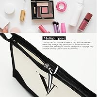 Vista 39 de Monogrammed for Women Initial bridesmaid gifts, Personalized monogram Monogram Cosmetic Bag,Travel Makeup Bag Suitable for Wedding weekend Beach