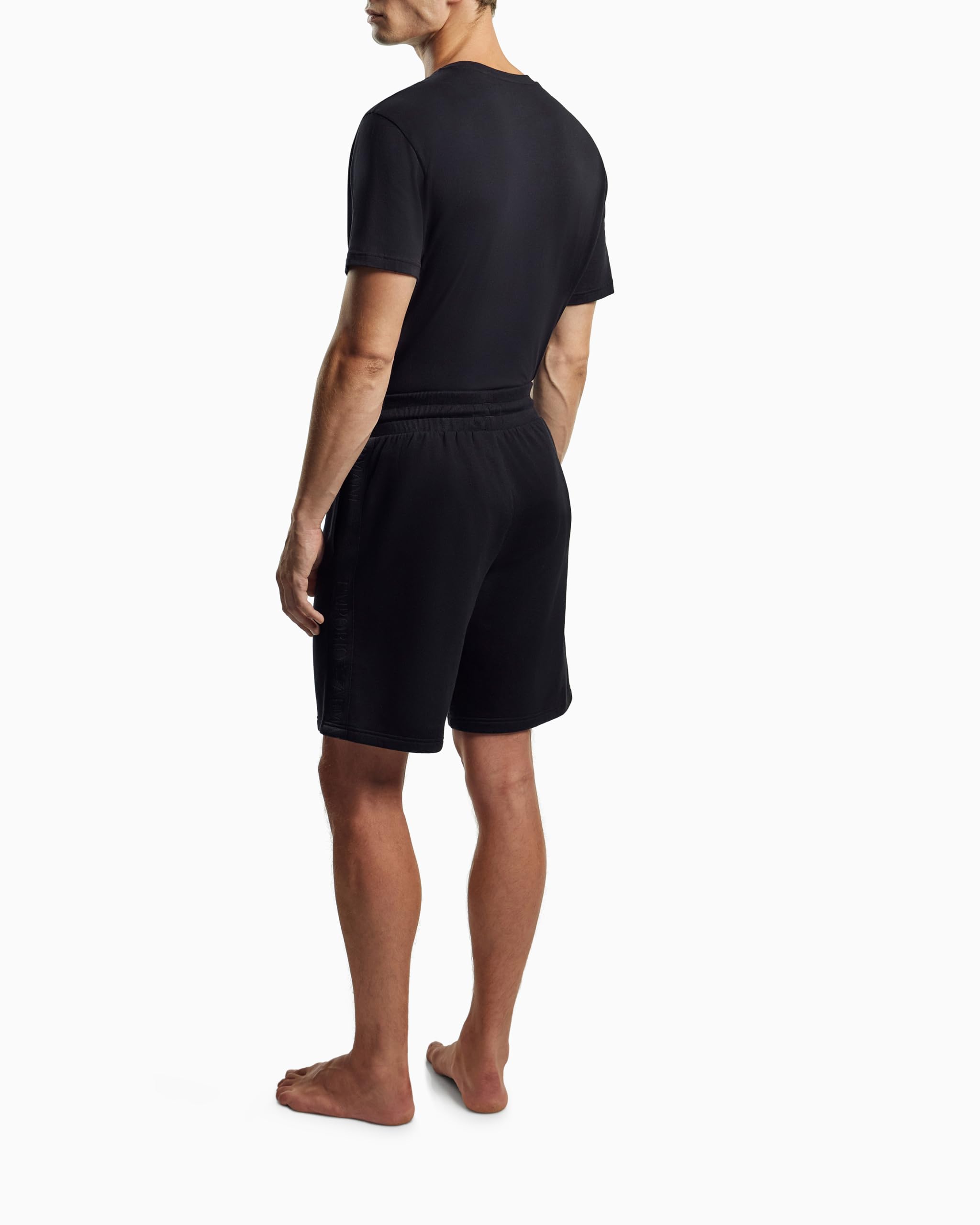 Emporio Armani Basic Terry Bermuda Short - Spodnie Mężczyźni