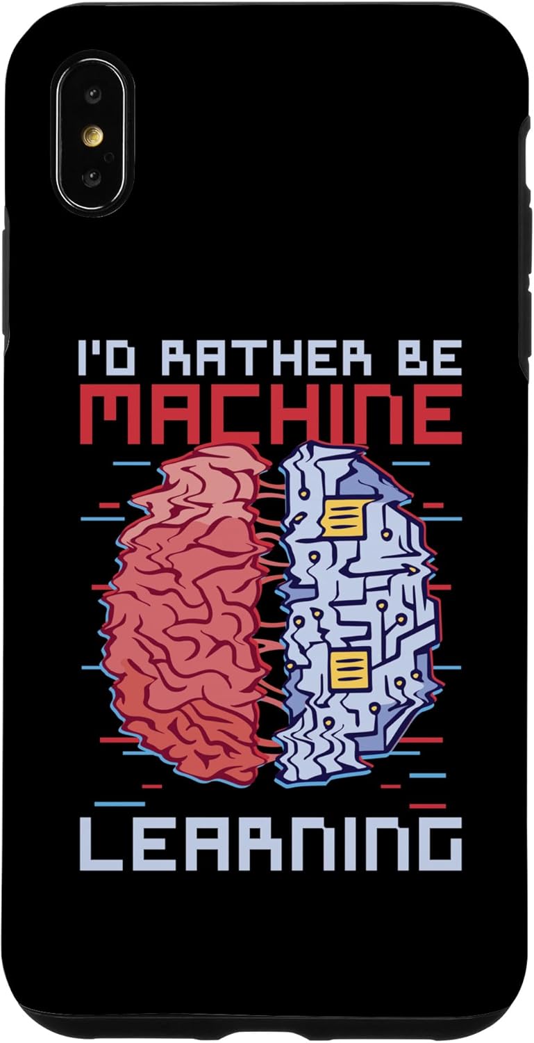 iPhone XS Max Machine Studying AI Robotics Pc Science Python Fashions Case
