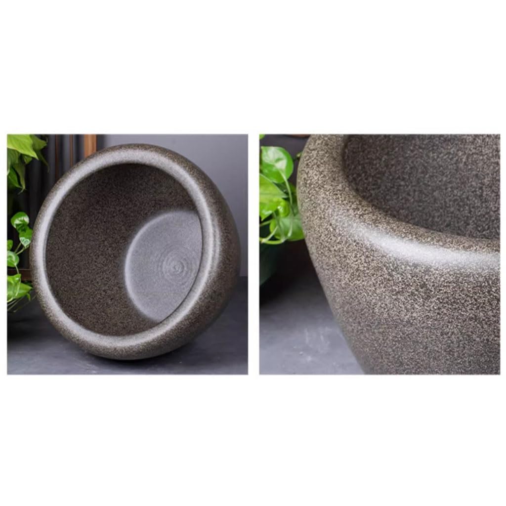 Akwarium ceramiczne akwarium złota rybka zbiornik lilia wodna umywalka lotos zbiornik żółw duży zbiornik na wodę umywalka salon dekoracje mały zbiornik na ryby (M)