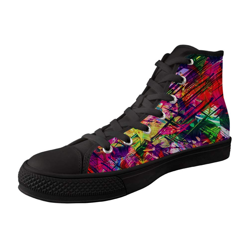 graffiti canvas shoes