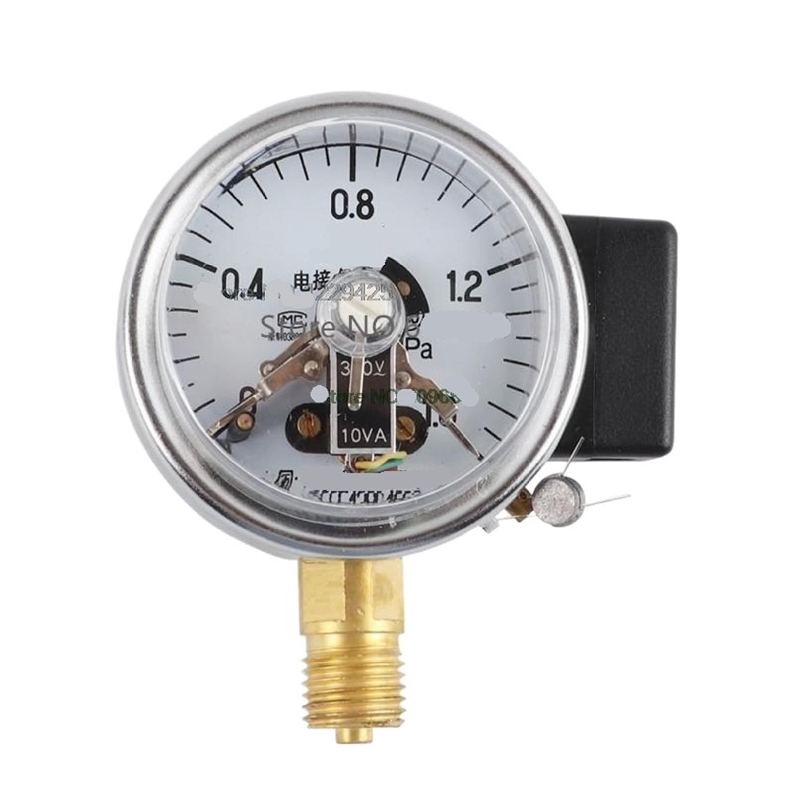 60mm 100mm 150mm Magnetic-Assisted Electric Contact Pressure Gaug Electrical Gauge(60mm,0-10Mpa)(100mm,0-6Mpa)
