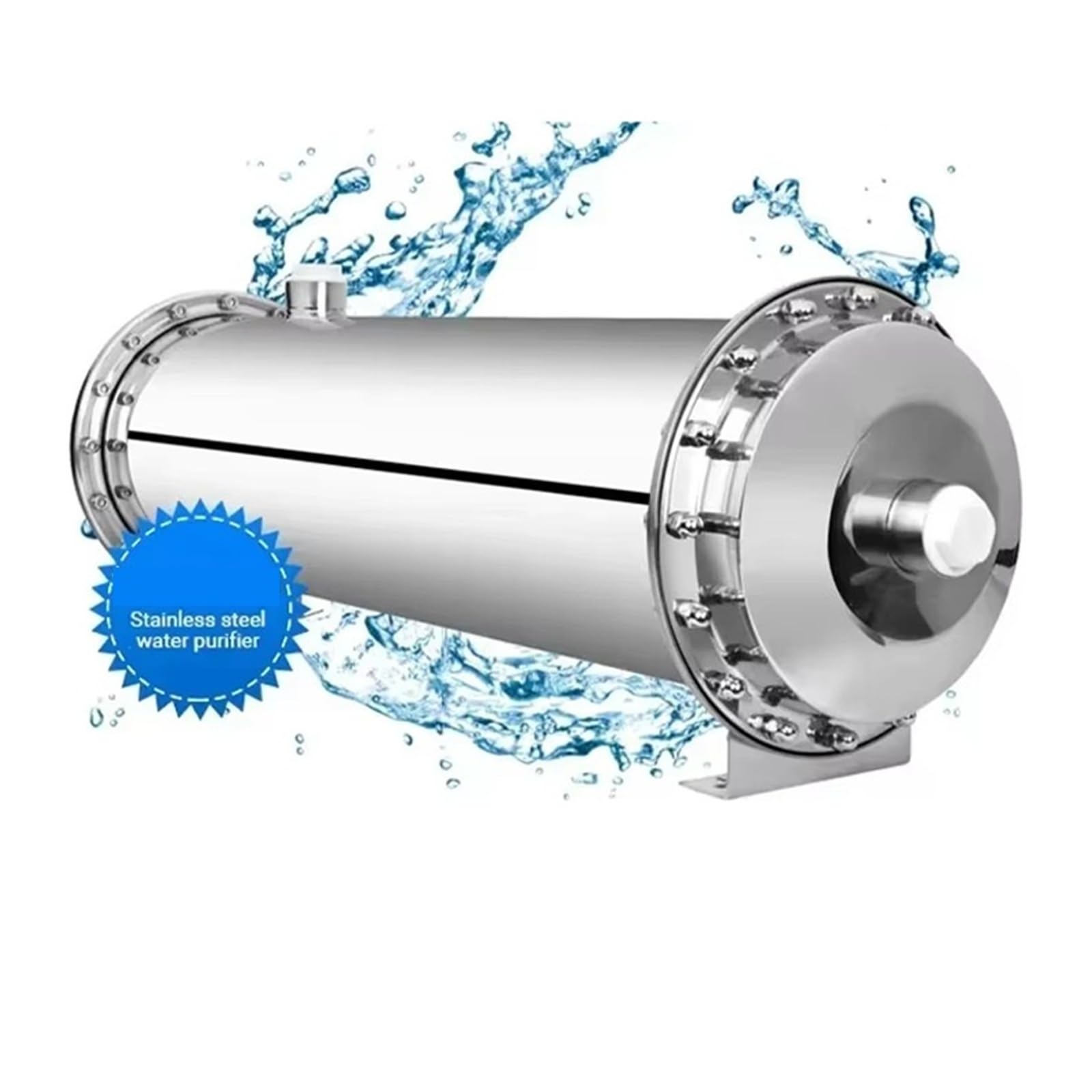 600L-3000L Centralny Cały Dom Żółty Błoto Woda Kran Filtr Oczyszczający Wodę Stal Nierdzewna Oczyszczacz Wody Z wysoką szybkością filtracji(600L)