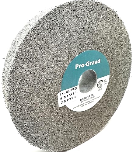 EXL Deburring Wheel 6" x 1" x 1", 8S Medium, 18278