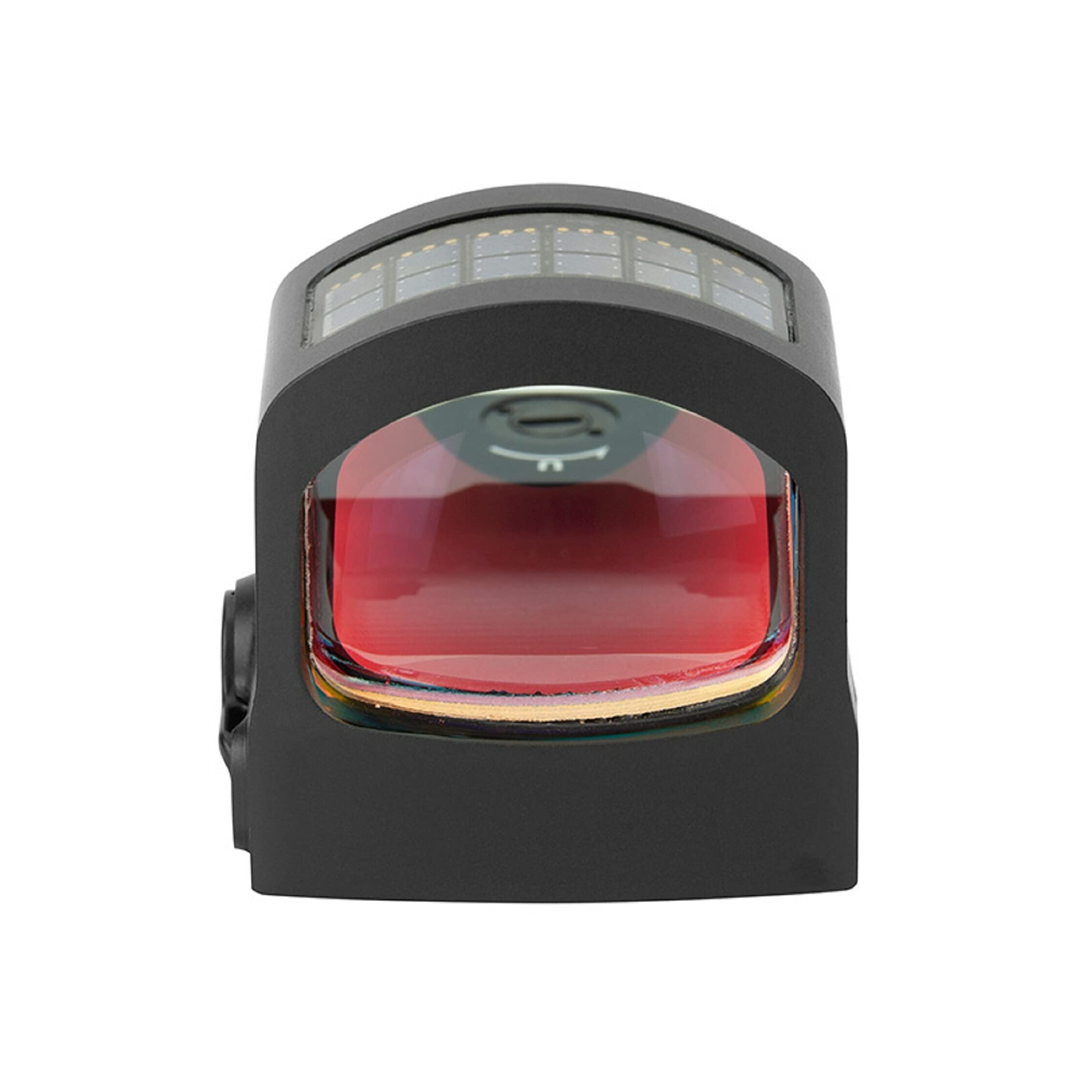 Holosun HS407C-X2 Offenes Reflex Rotpunktvisier + 2MOA Punkt Absehen, Solarzelle, schwarz, Jagd, Sportschießen Softair, Tactical Mini - 70149029