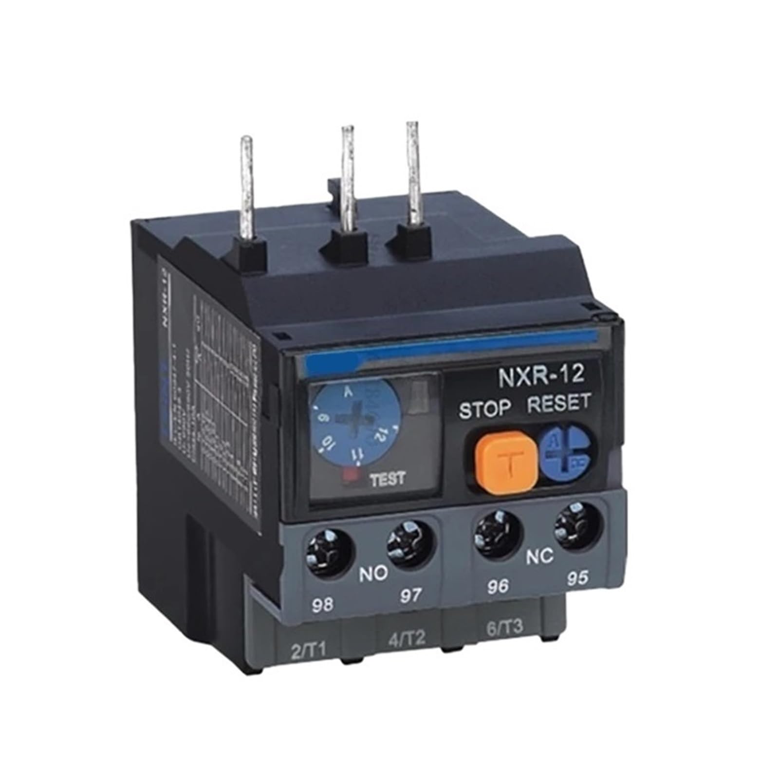 Relais de surcharge thermique NXR-12 1,25-2A avec mini contacteur triphasé
