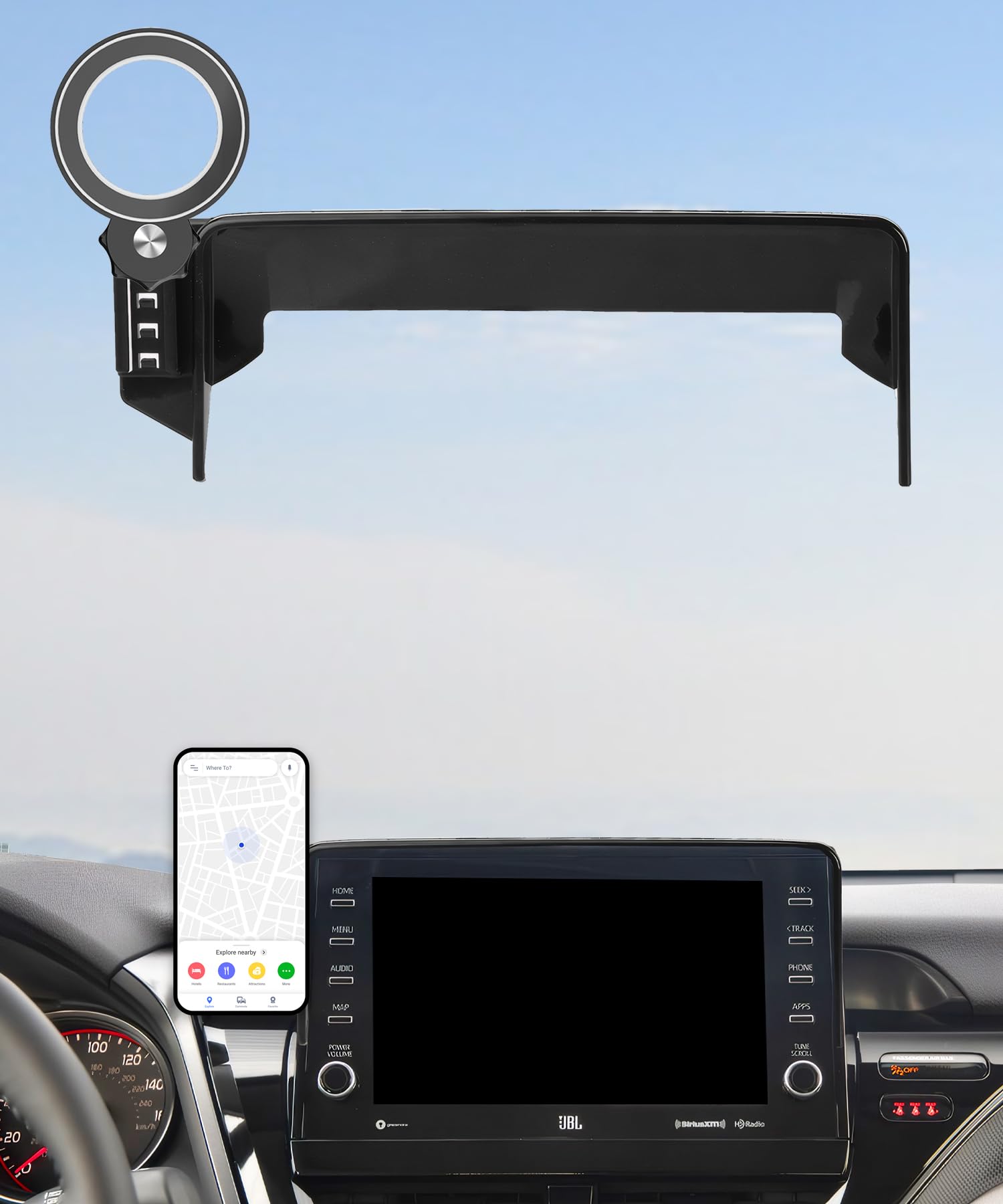 AbeeyGeomarn Camry Touchscreen Mount
