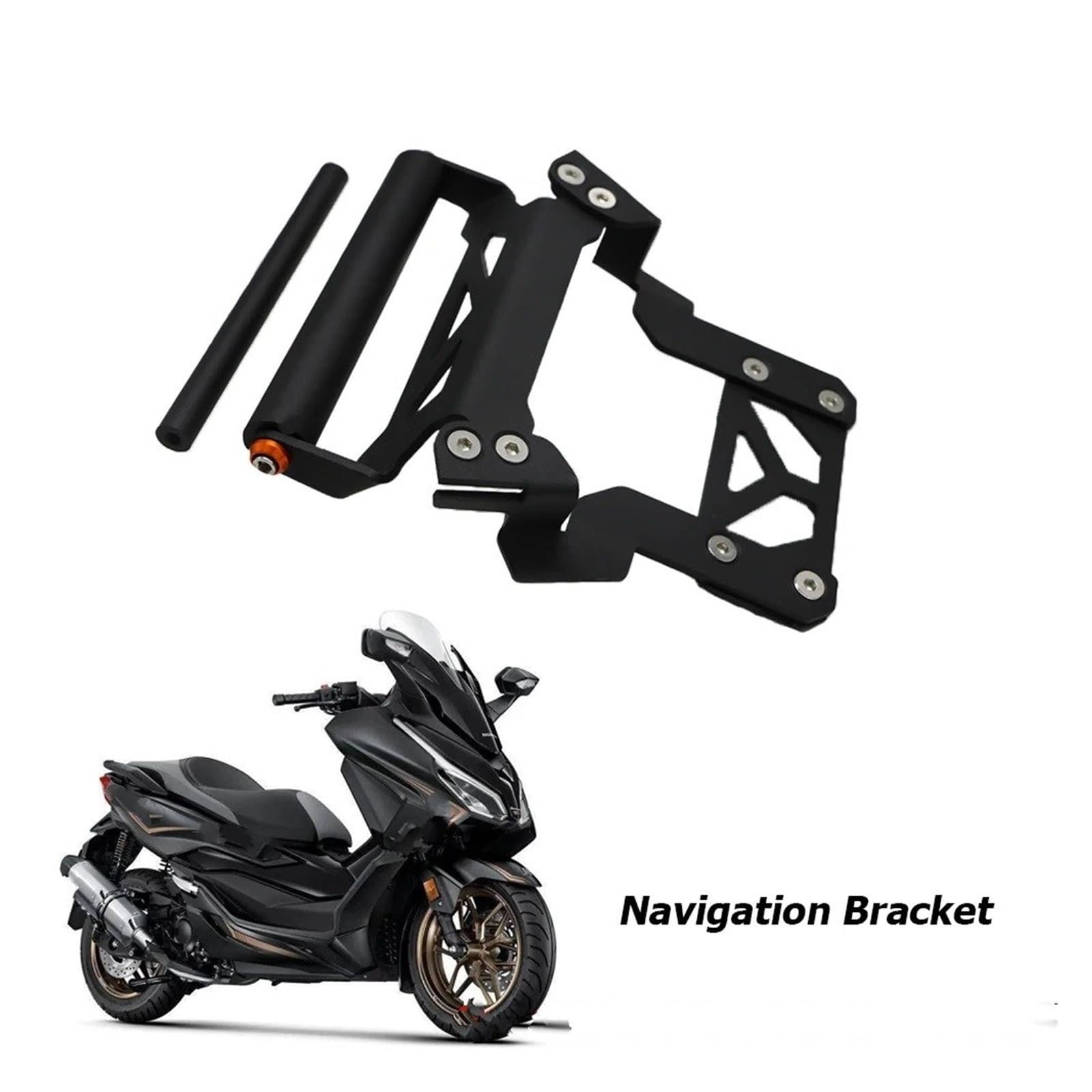 navigazione GPS Staffa Per FORZA300 Per NSS350 Per FORZA350 Per FORZA 300 350 Accessori Per Telefono Supporto Per Navigazione Maniglia Asta Prolunga Per NSS300(22mm)