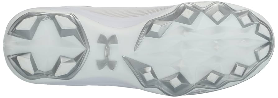 Under Armour Men's Hammer 2.0 Mc Football Shoe, (100) White