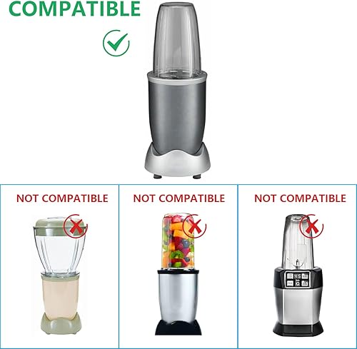 Miniatura 6 de Engranaje base del motor para nutribullet 600w 900w licuadora NB-101B NB-101S NB-201 Reemplazo