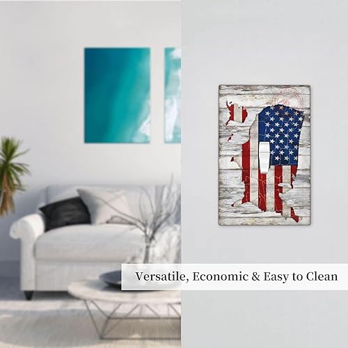 Miniatura 72 de Vista de ventana, isla tropical, playa, palmeras, cielo soleado, cubierta de interruptor de luz de palanca individual, placa decorativa de pared