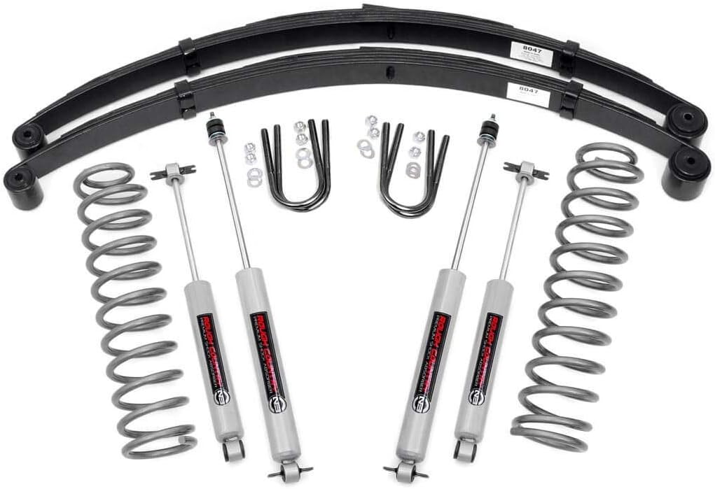 3" Suspension Lift Kit for 1984-2001 Jeep Cherokee XJ - 630N2