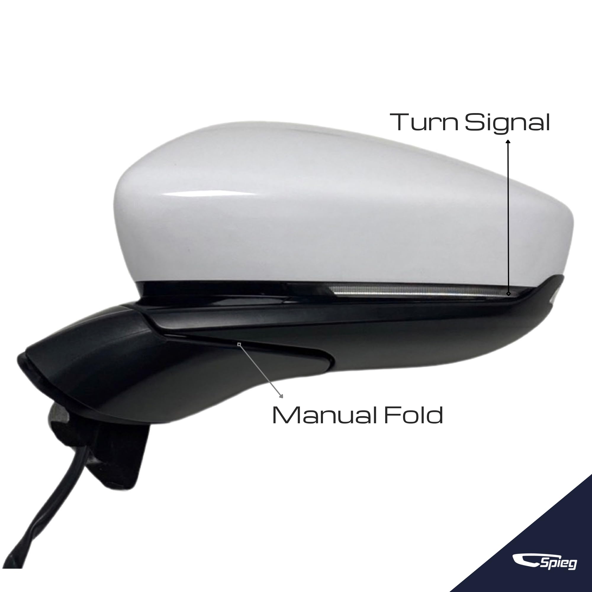 Amazon.com: Spieg Driver Side Mirror for 2020-2024 Mazda CX-30