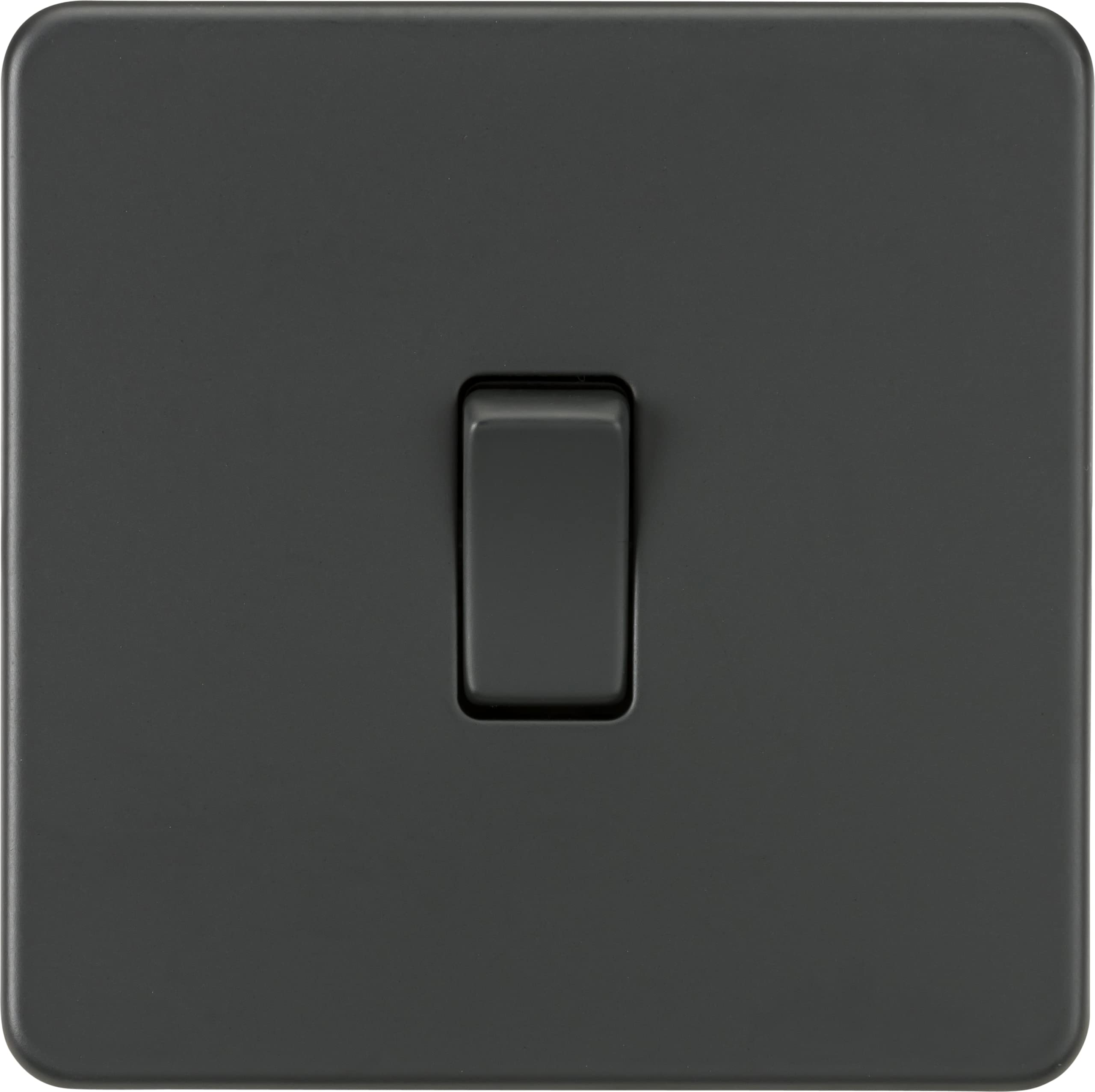 Knightsbridge Screwless 10AX Intermediate Switch - Anthracite