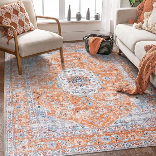 Tapete kalina lavable 121x183 cm naranja vintage