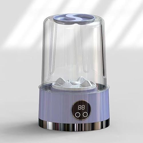 Mini lavadora mejorada 2025, lavadora de ropa interior, mini lavadora portátil recargable inalámbrica, taza de lavandería para brasier, ropa