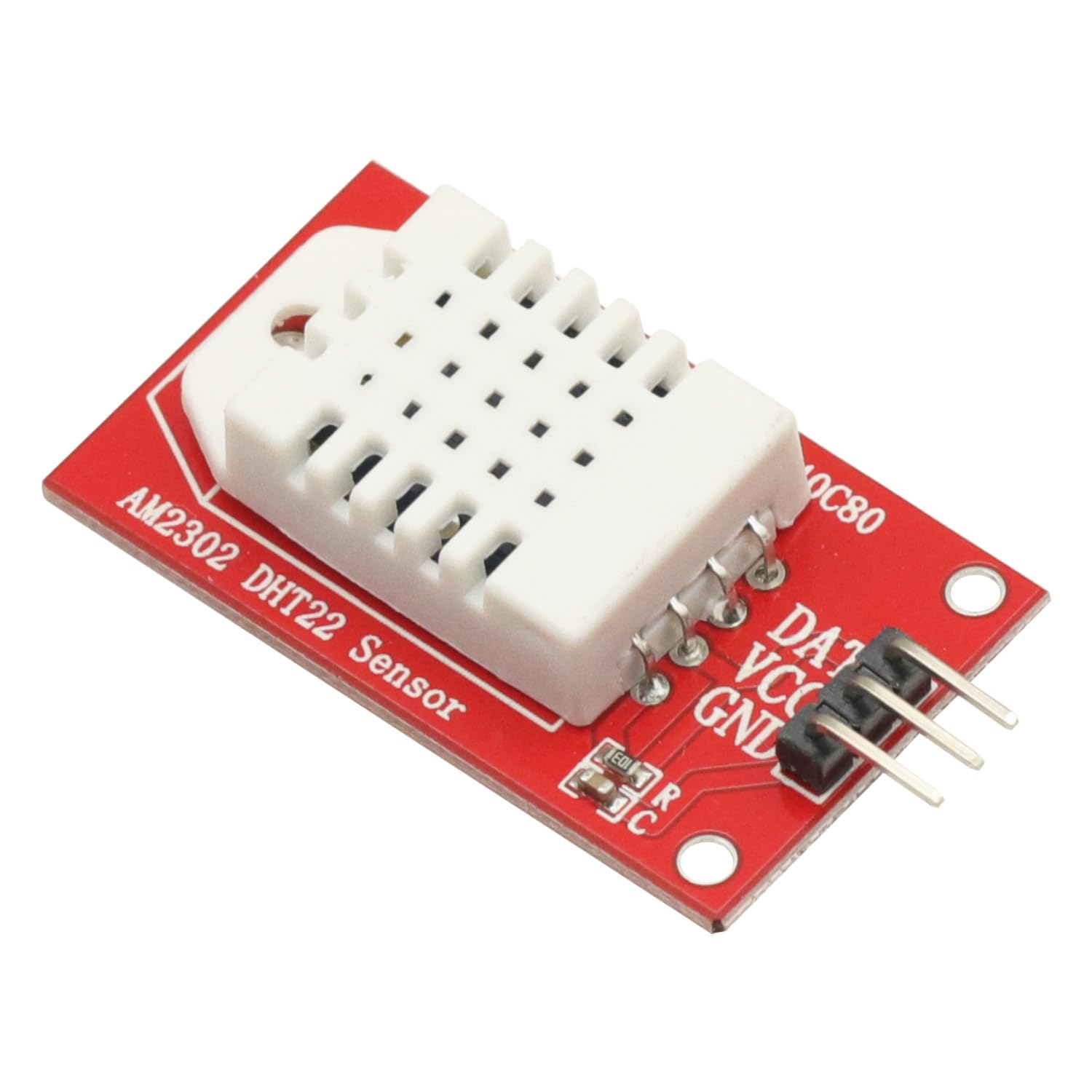 2 pezzi AM2302 DHT22 Modulo sensore digitale di temperatura e umidità 5 V interfaccia bus singola per Arduino, sensore di umidità di temperatura