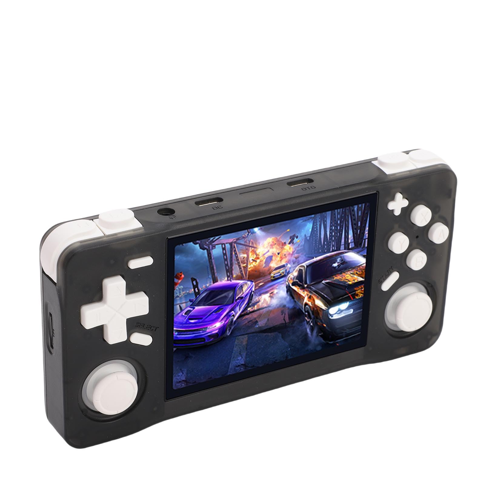 Generic Retro Game Console, Przenośne Konsole Kilka Zaawansowanych Emulatorów Rozrywki (Przezroczysta czerń #18)