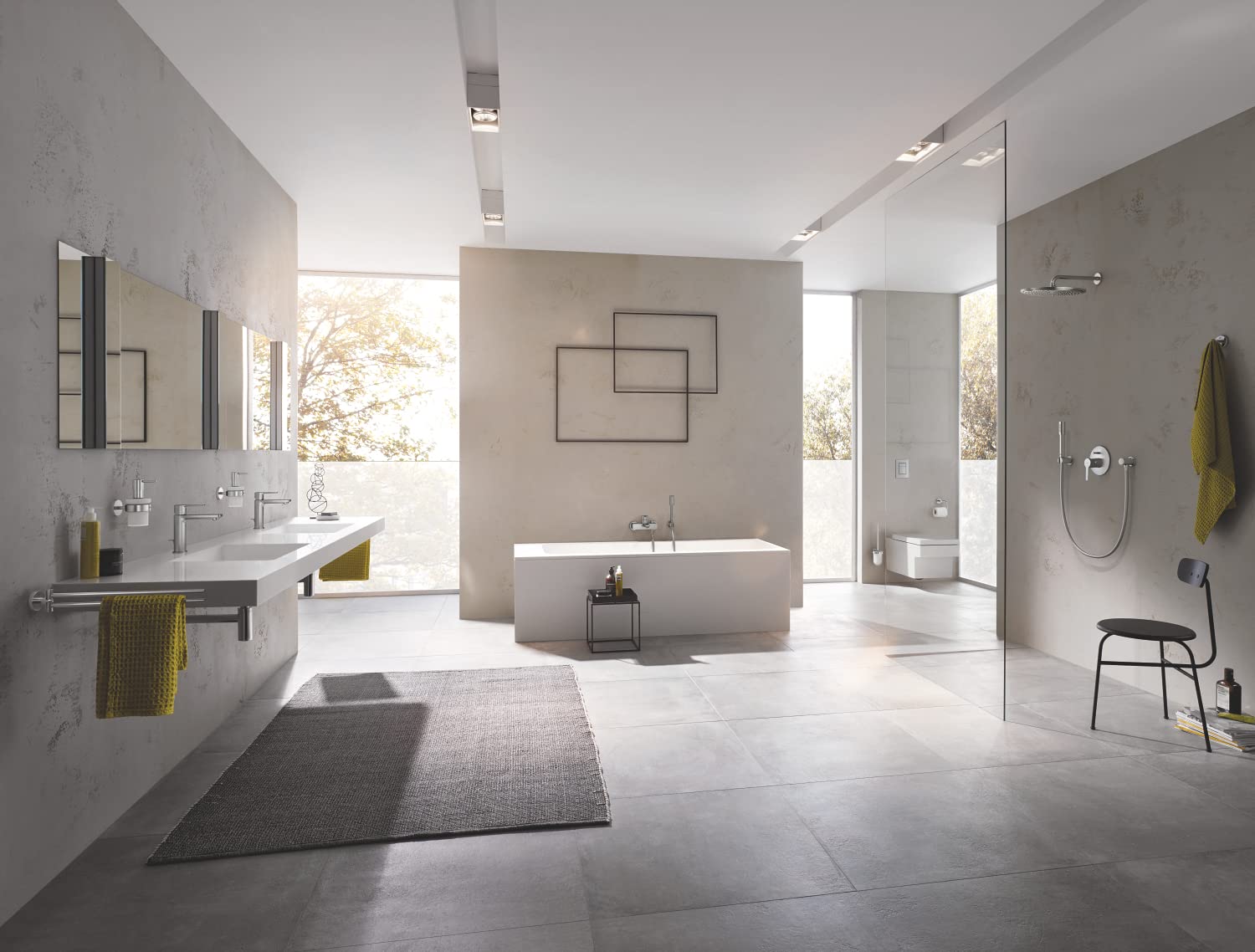Grohe Rainshower Cosmopolitan 310 Deszczownica z ramieniem 380 mm, 1 strumień
