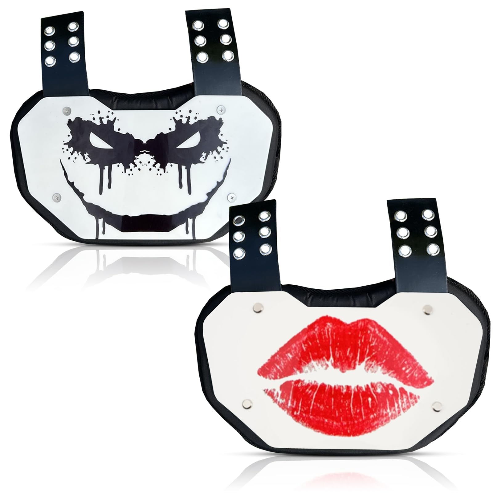 LUOFENG Planche de protection universelle pour bas du dos de football avec rembourrage en mousse respirante pour absorber les chocs