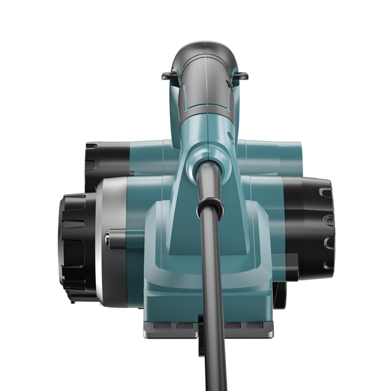 DNTI Elektrische schaafmachine vermogen 1050 W schaafslijper hout snelheid 15000 rpm schaafbreedte 82 mm Zaagdiepte 0-4 mm elektrische handschaaf Elektrische Schaaf 58219
