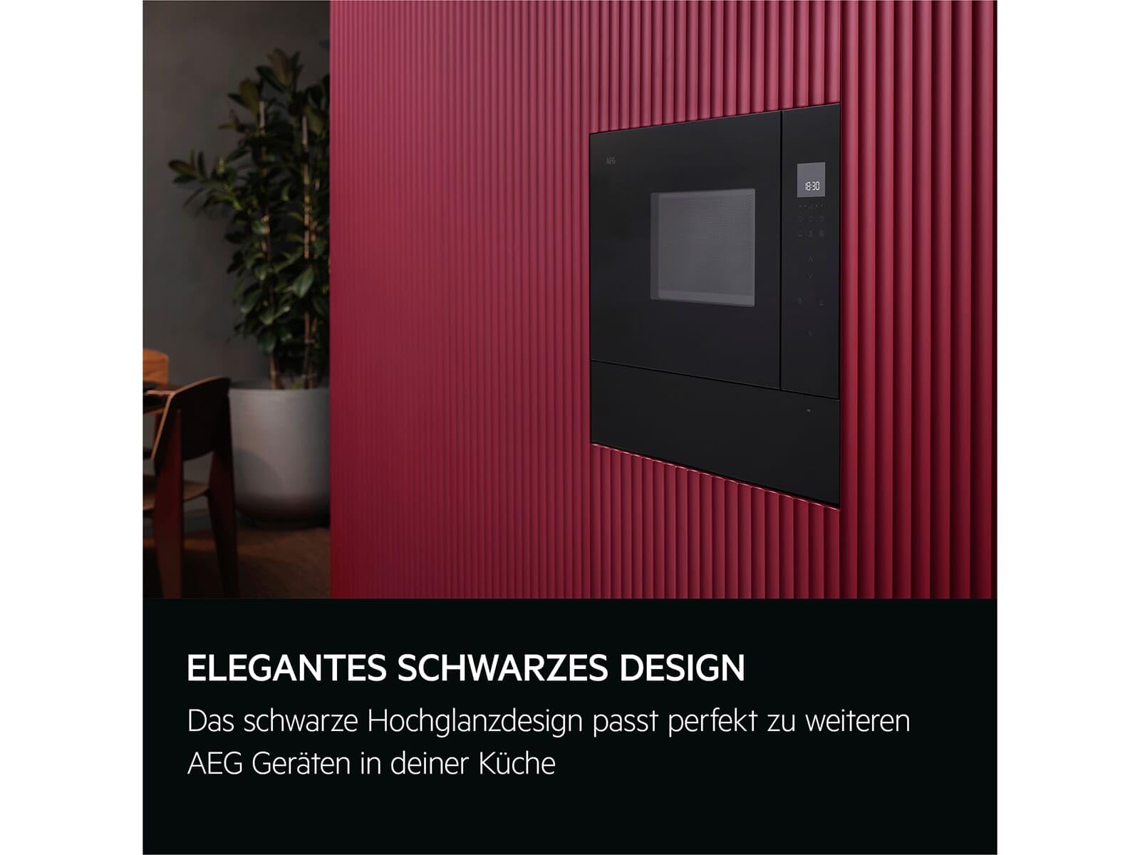 AEG NMB5S171SB Einbau-Mikrowelle Schwarz