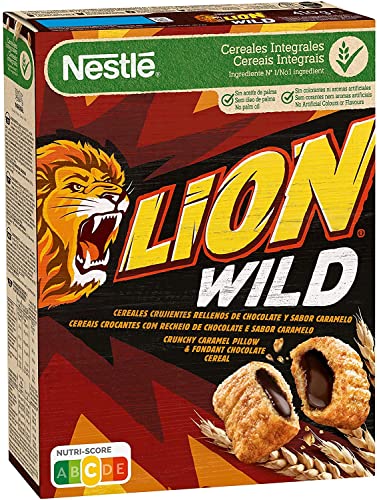 Cereales Nestlé Lion Wild - 360 g (Paquete de 8)