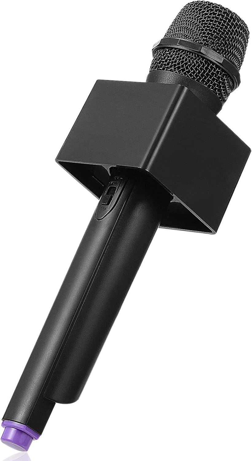 Tofficu Microphone Toys Fake Microphone Props Pretend Play