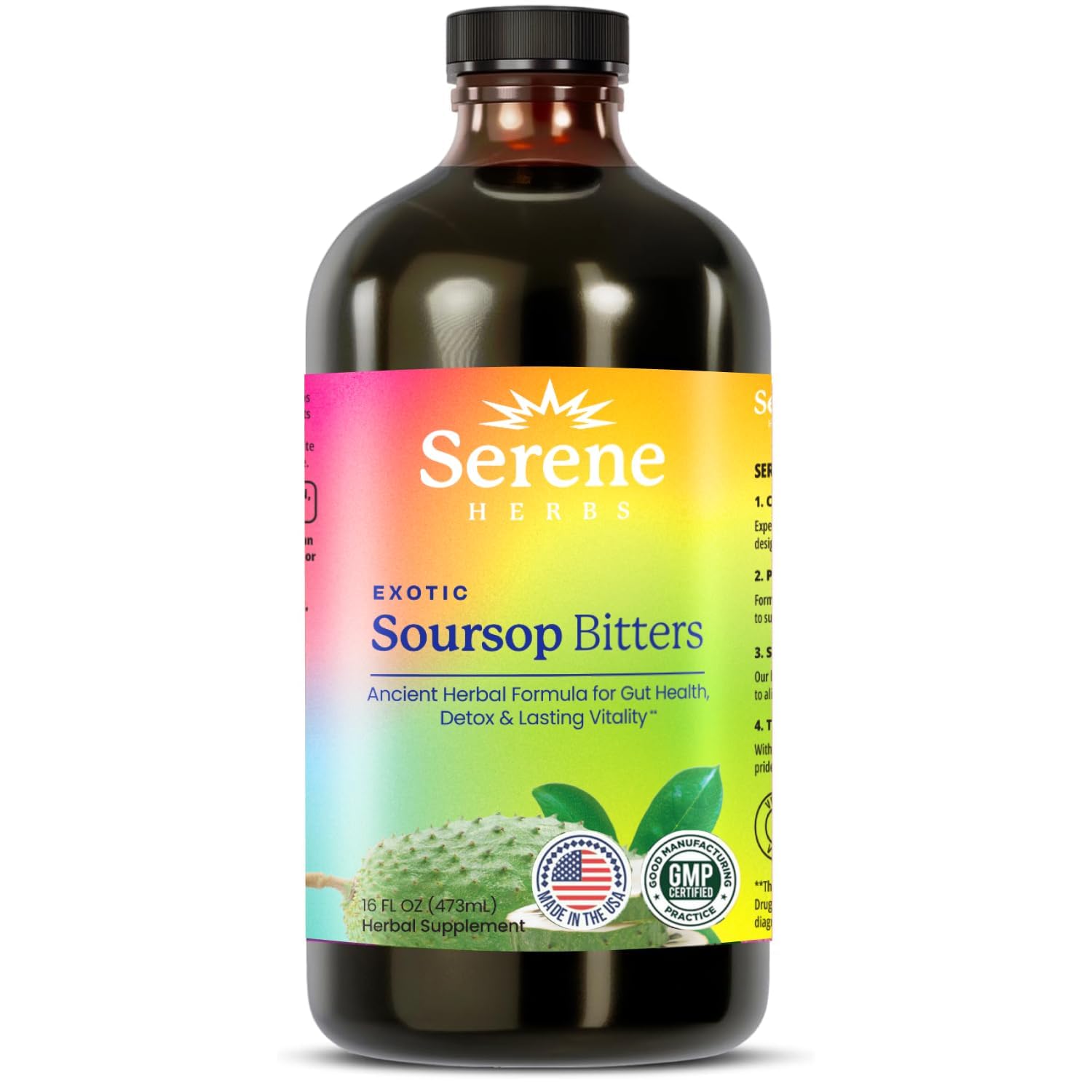 Serene Herbs Soursop Bitters Liquid