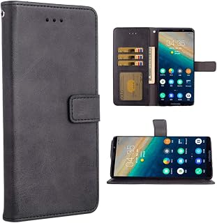 Phone Cover for Moto Z3 / Z3 Play Folio Flip Wallet Case,PU Leather Credit Card Holder Slots Full Body Protection Kickstand Protective Phone Cover for Motorola MotoZ3 Z 3case 3 3Z Z3play Cases Black