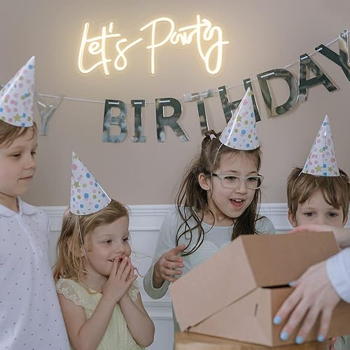 Miniatura 5 de DIVATLA Letrero de neón con luz LED de 17 x 7.5 pulgadas para compromiso, boda, cumpleaños y fiestas temáticas, blanco cálido