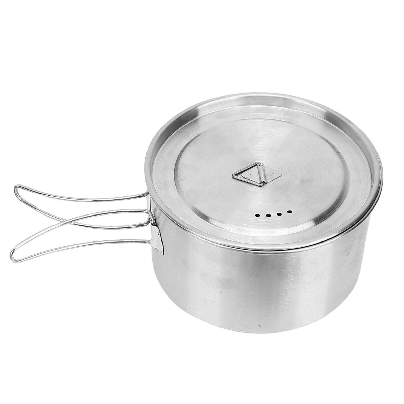 Changor Batterie de Cuisine de Camping, Casseroles Pliables en Acier
