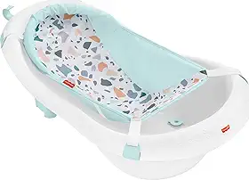 Fisher Price Banheira Deluxe 4 em 1, Banho para bebê, Estágio de desenvolvimento