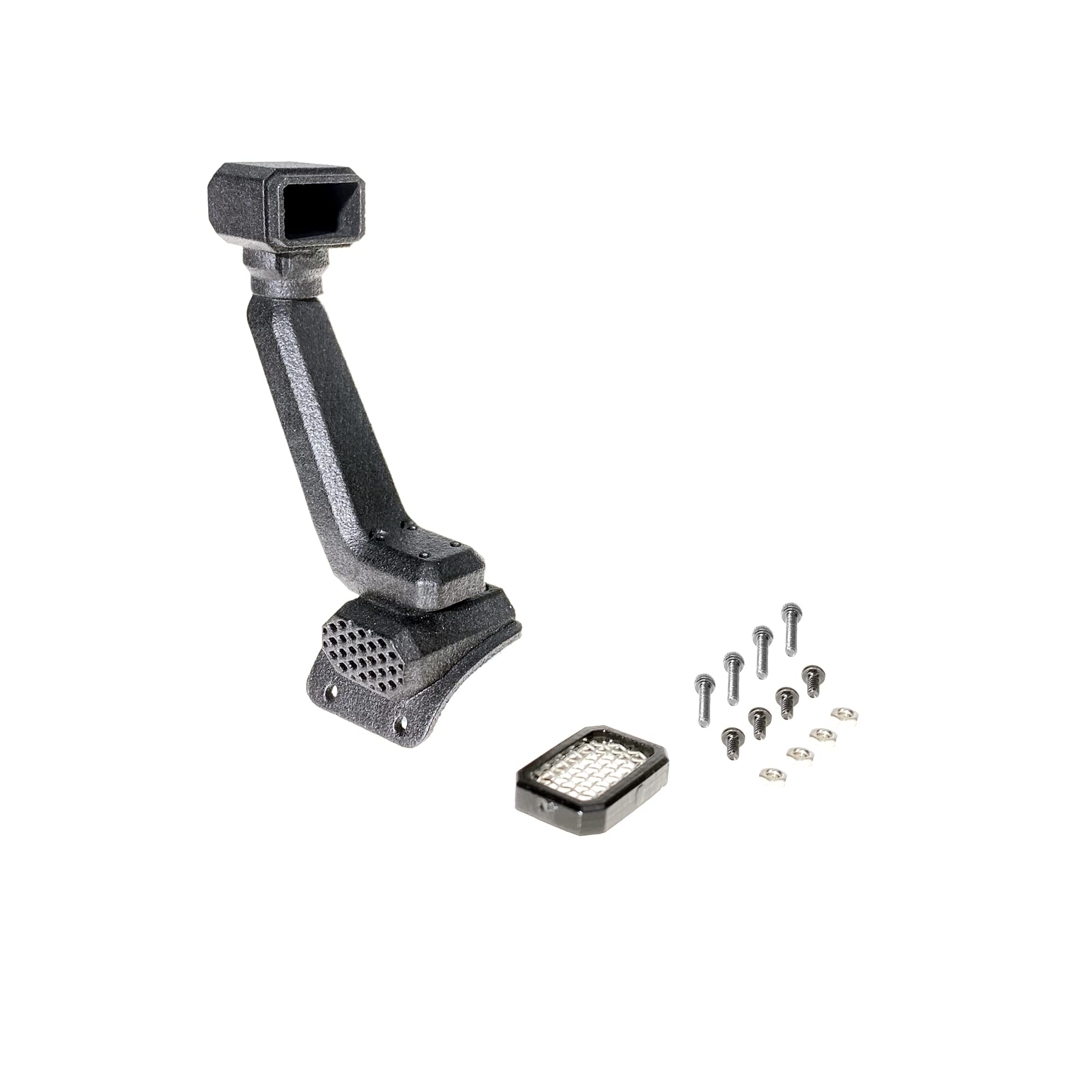 Club 5 Racing Rugged AMFIB Low-High Mount Snorkel for SCX10 III JL Wrangler/JT Gladiator