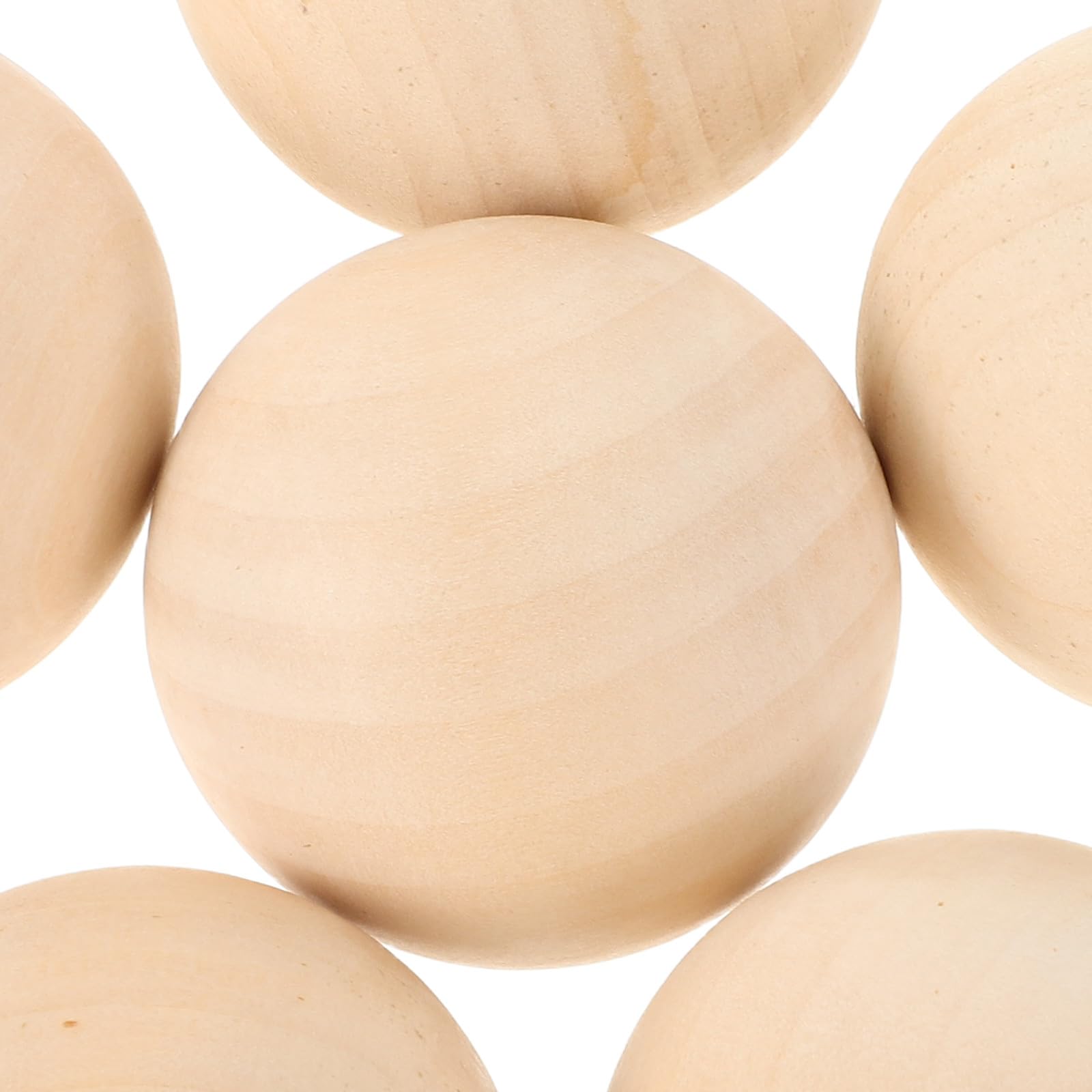 15 Palline da Hockey in Legno Beige per Giochi Indoor, Resistente ai Danni Potenza di Tiro Precisa, per Allenamento di Hockey e Partite