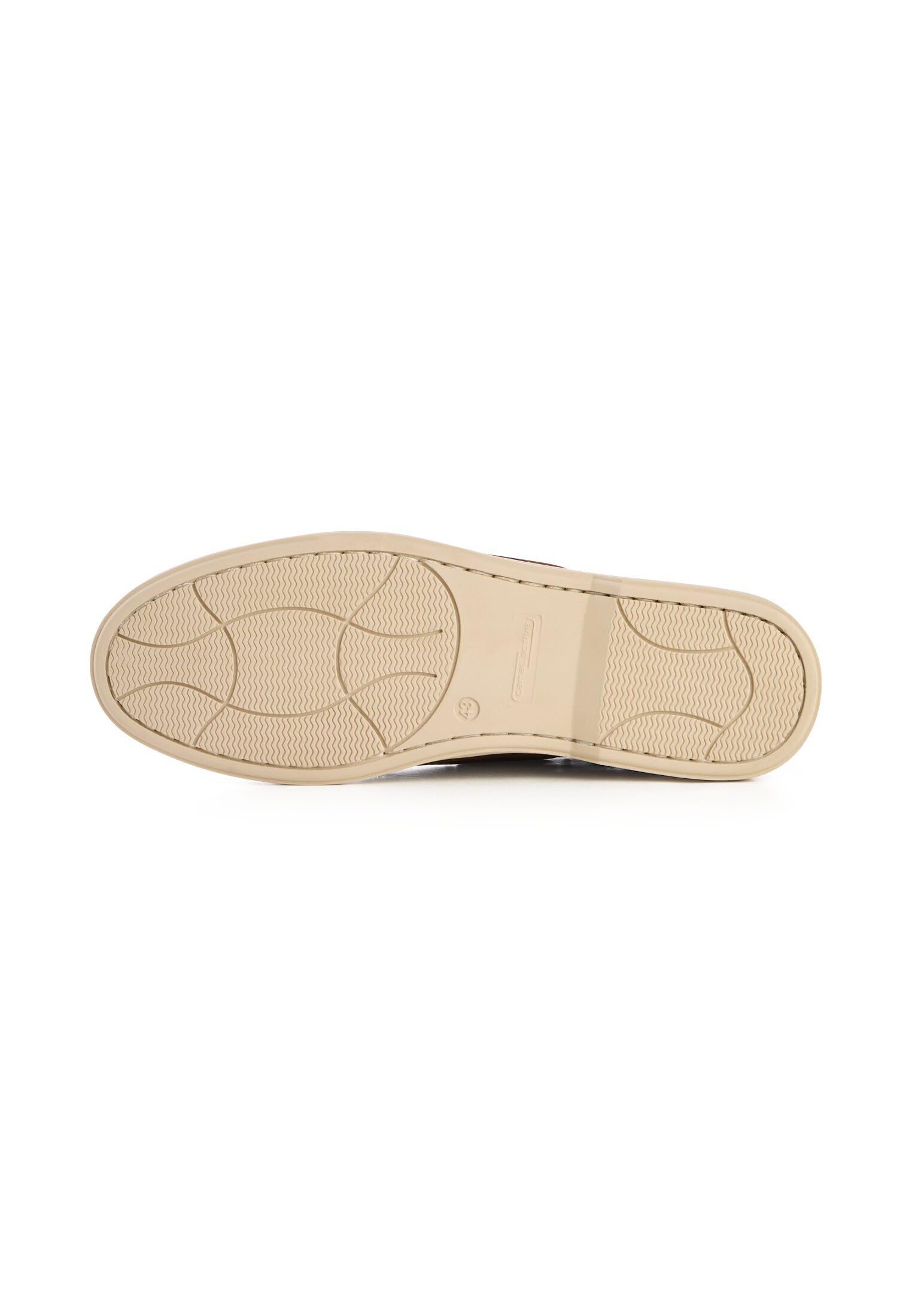 camel active Herren Bootsschuh aus gewachstem Leder