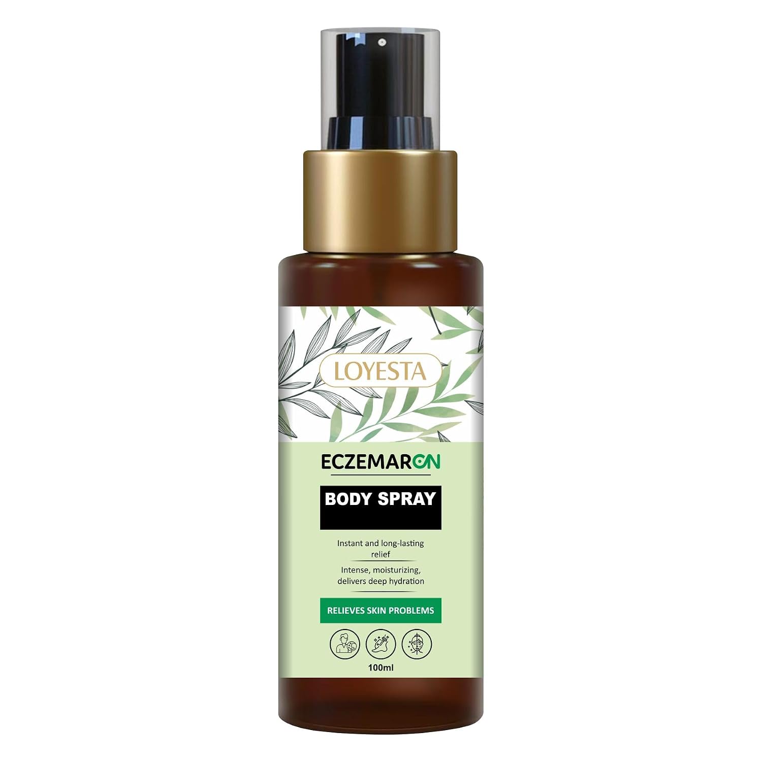 LOYESTA Eczemaron Body Spray for Itchy & Dry Skin Care, Herbal Moisturizing Formula with Neem, Menthol & Eucalyptus, Light... - Review, Price and Buying Guide