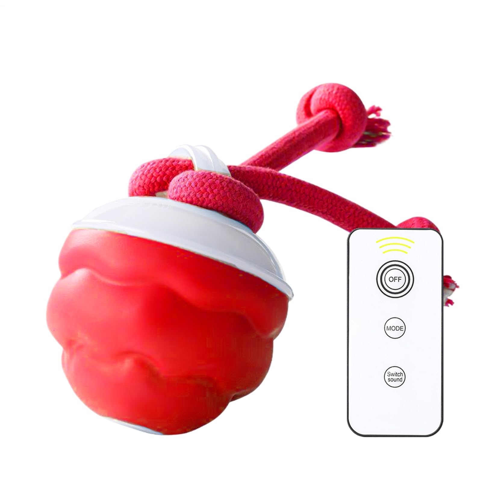 Balle interactive pour chiens rotative automatique jouet à mâcher pour chiot