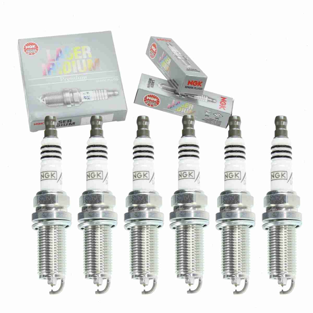 NGK Laser Iridium Spark Plugs (6 pc)