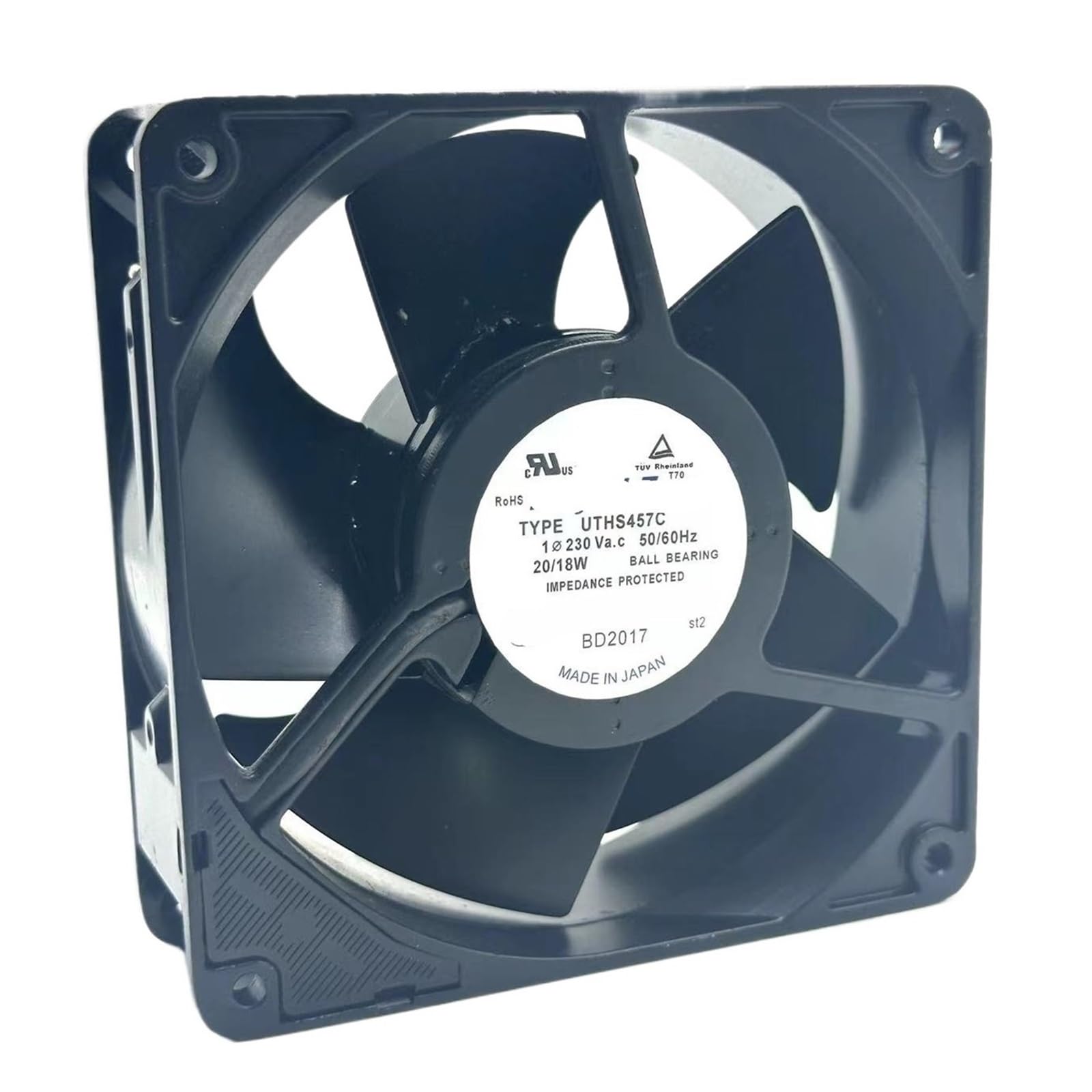YMUGUEGH Fan UTHS457C AC 230V 20/18W 120x120x38mm Fan