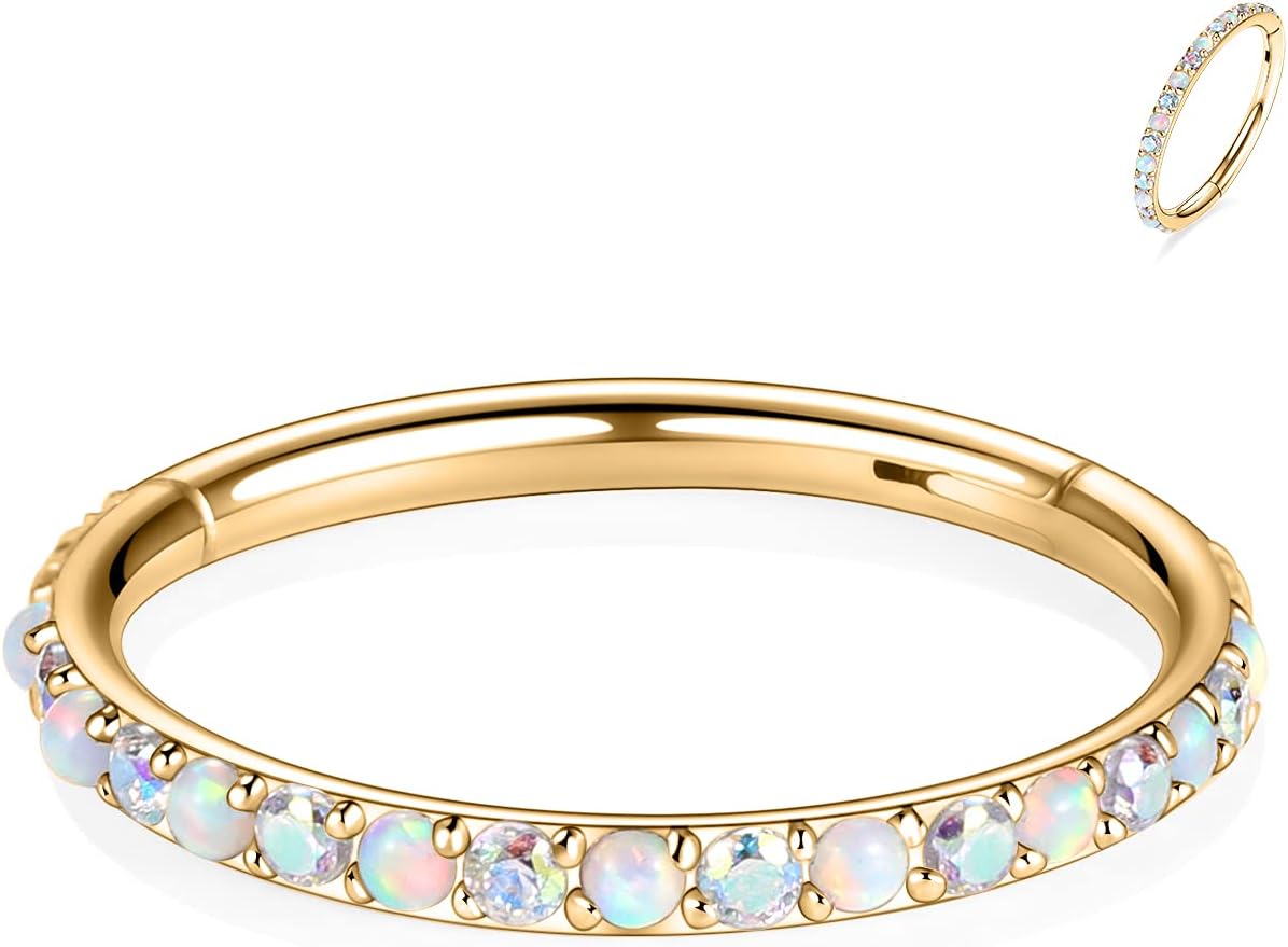 20G 18G 16G 12G Nose Ring Hoop Conch Rook Daith Helix Tragus Piercing Jewelry 316L Surgical Steel Cartilage Earring Conch Hoop Earring Septum Jewelry Belly Lip Ring 5mm to 14mm