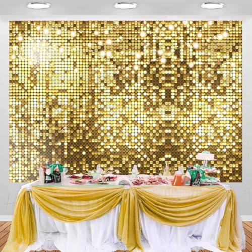 Fondo dorado para fotografía de 7x5 pies miniatura 3