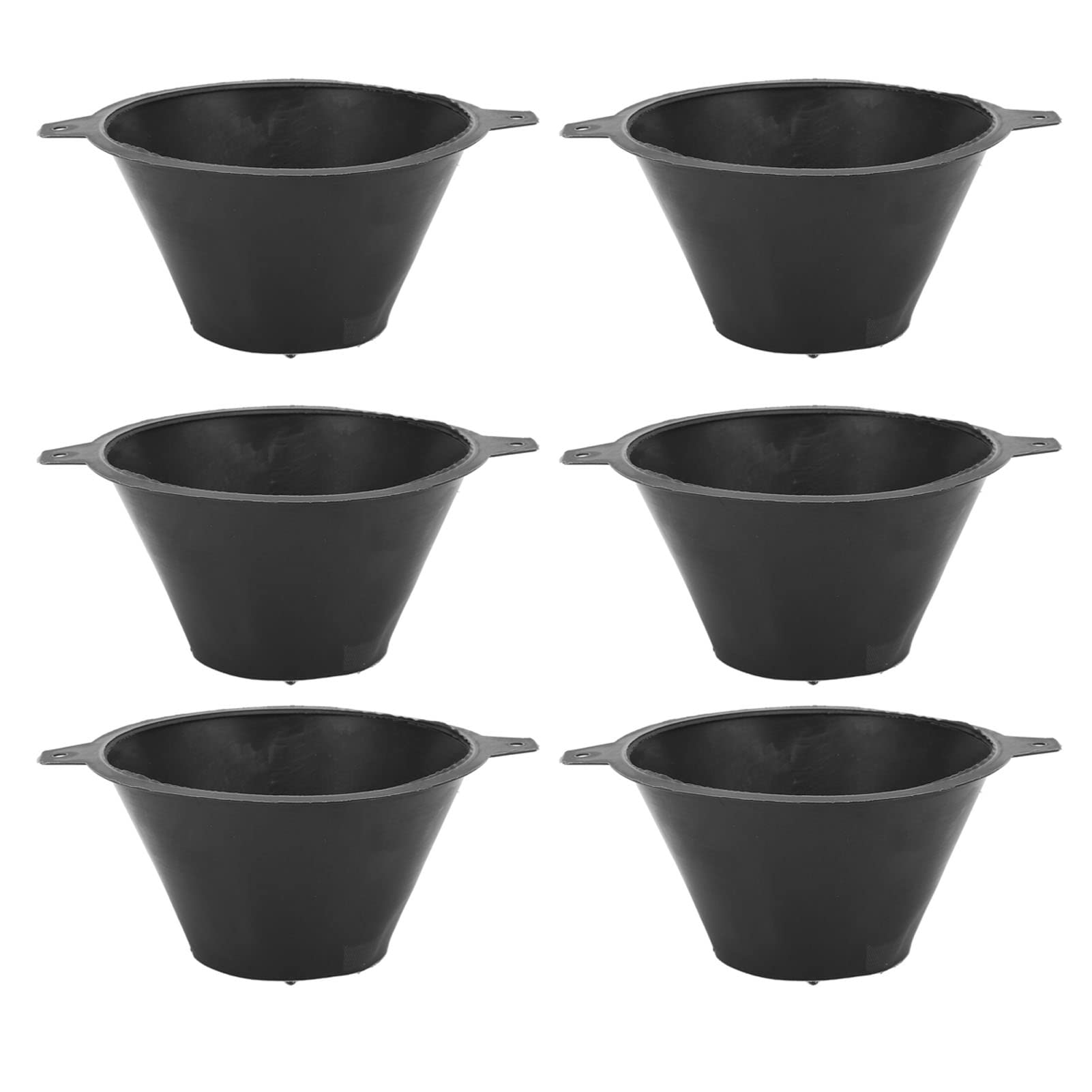 6 Filtri per Vernice, Filtro in Plastica 100 Mm, con Rete in Nylon Fine, Riutilizzabile Industriale, 100 Mm Micron, per Colori a Olio e a Base d'acqua.